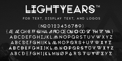 Lightyears Font Poster 3