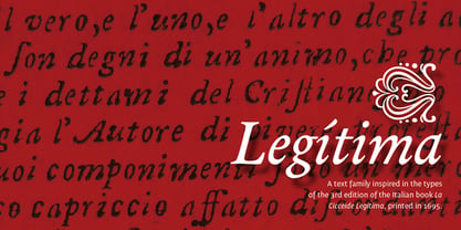 Legitima Font Poster 1