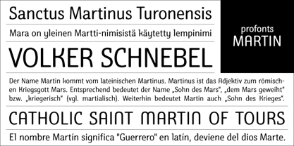 Martin Font Poster 1