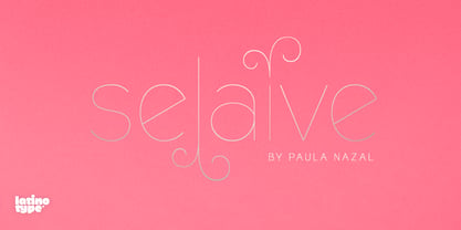 Selaive Font Poster 1