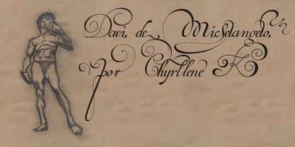 Van den Velde Script Fuente Póster 28