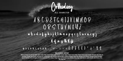 Orthodoxy Font Poster 7