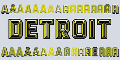 Detroit Font, Webfont & Desktop