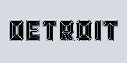 Detroit Font, Webfont & Desktop