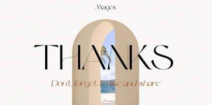 Mages Font Poster 9
