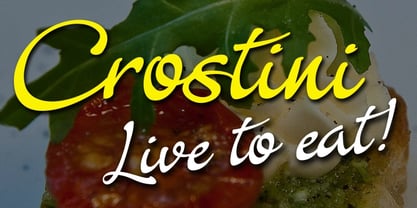 Crostini Font Poster 1