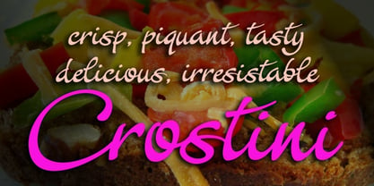 Crostini Font Poster 2