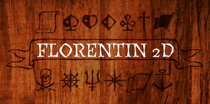 Florentin 2D Font Poster 2