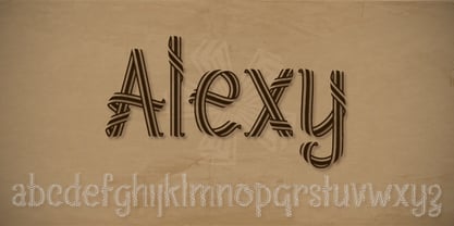 Alexy Font Poster 1