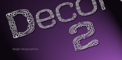 Decora Two Font Poster 1