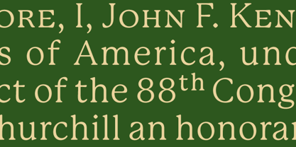 P22 Mackinac Font Poster 10