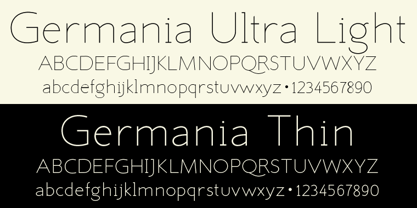 Germania Font Poster 2