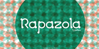 Rapazola Font Poster 4