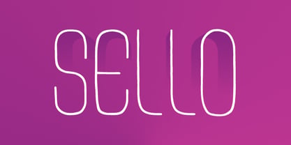 Sello Font Poster 1