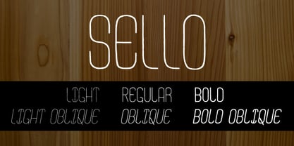 Sello Font Poster 3