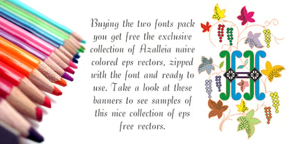 Azalleia Font Poster 4