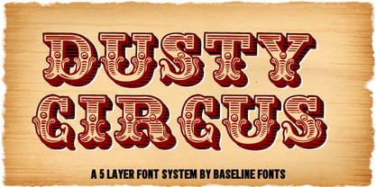 Dusty Circus Fuente Póster 4
