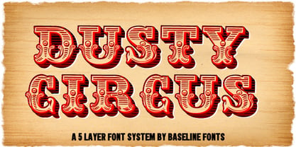Dusty Circus Fuente Póster 5