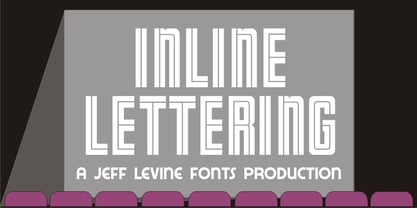 Inline Lettering JNL Fuente Póster 1