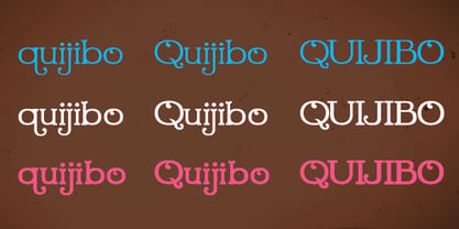 Quijibo Font Poster 11