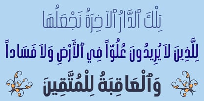 HS Alhandasi Font Poster 1