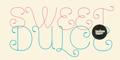 Dulce Font Poster 1