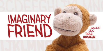 Imaginary Friend BB Font Poster 1