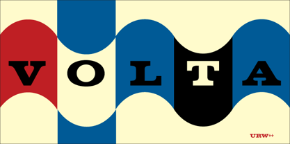 Volta Font Poster 1