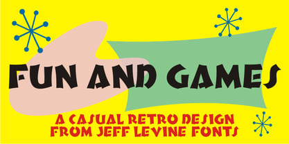 Fun And Games JNL Font Poster 1