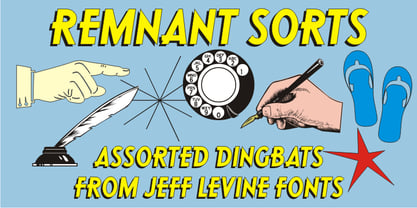 Remnant Sorts JNL Font Poster 1