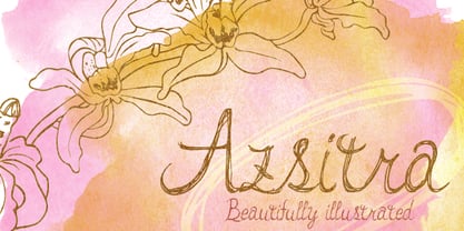 Azsitra Font Poster 1