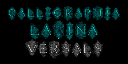 Calligraphia Latina Versals Font Poster 1