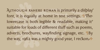 Rahere Roman Display Fuente Póster 6