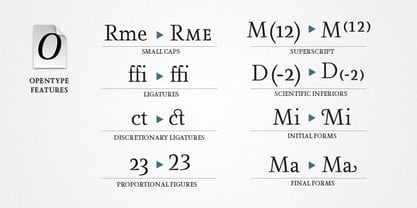 Farrerons Serif Fuente Póster 5