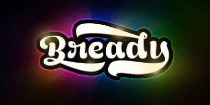 Bready Font Poster 1