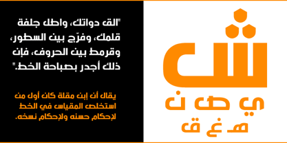 Nasser Font Poster 7