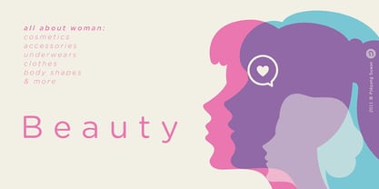 Beauty Font Poster 1