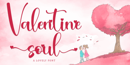 Valentine Soul Font Poster 1