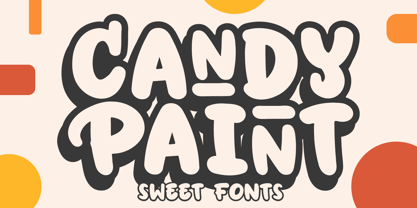 Candy Paint Font Poster 1