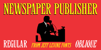 Newspaper Publisher JNL Fuente Póster 1