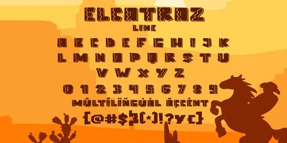 Elcatraz Font Poster 6