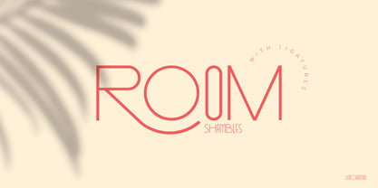 Room Shambles Font Poster 1
