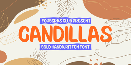 Candillas Font Poster 1