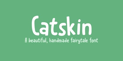 Catskin Font Poster 1