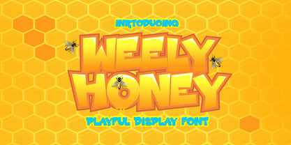 Weely Honey Font Poster 1