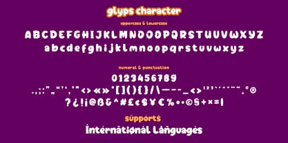 Dino Jumps Font Poster 12