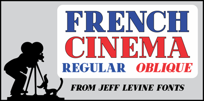 French Cinema JNL Font Poster 1