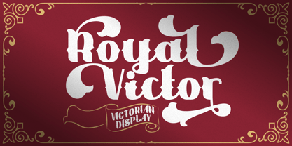 Royal Victor Font Poster 1
