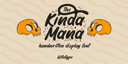 The Kindamana Font Poster 1