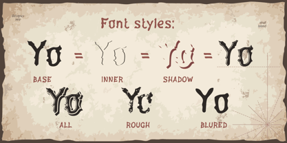 Yo ho ho Font Poster 2